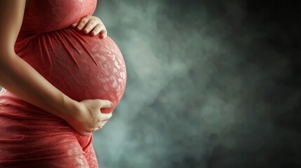 Concept photo - pregnancy baby and parenting.