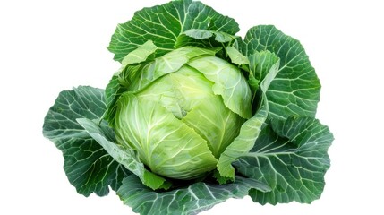 Obraz premium Fresh Green Cabbage