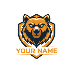 Bear Shield Logo with your company
