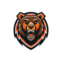 Roaring Bear Circle Logo