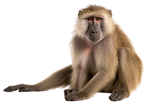 PNG Wildlife monkey animal mammal.