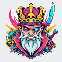 King with a Cyborg Eye