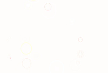 Light Red vector backdrop with dots.