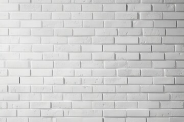 White Brick Wall Texture Background