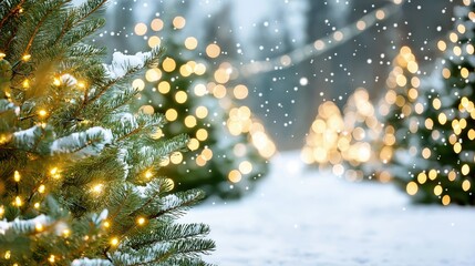 Christmas Tree Farm at Dusk