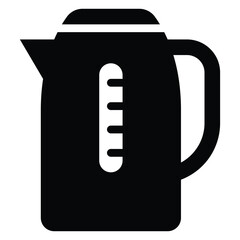 electric, kitchenware icon, jug, kettle, water, coffee, plastic, teapot