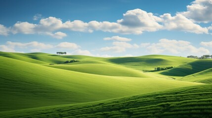 Obraz premium Lush Green Meadow