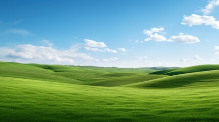 Obraz premium Scenic Rural Meadow