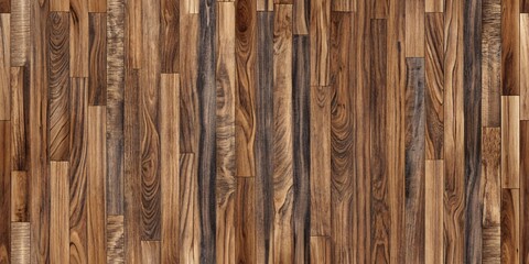 Rustic Wood Plank Seamless Pattern. Ideal for backgrounds, textures, and rustic-themed designs, this image evokes warmth and natural charm.
