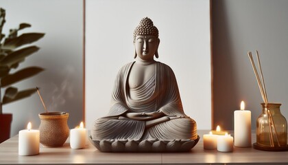 Serene Buddha Statue