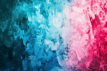 Opposed colors texture banner, abstract political election conflicts concept.