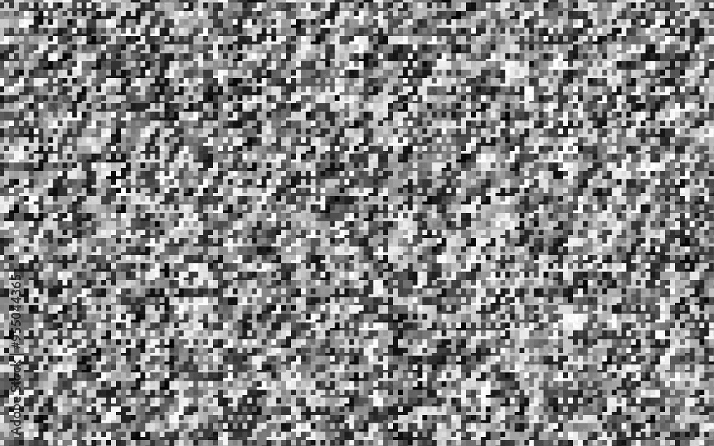 Poster light gray vector pattern in square style.