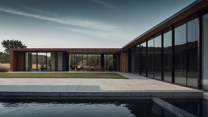 Proportions and textures in modern design play.