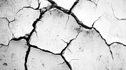 Fototapeta premium Cracked Earth Texture