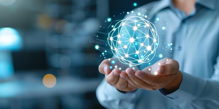 nuclear engineering seminar, with light effects enhancing responsible handling of nuclear materials and technology.