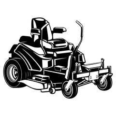 Lawn Mower | Grass Cutter | Gardener | Garden Shop | Grass Cutter | Gardener | Patriotic | Motor Vehicle | Original Illustration | Vector and Clipart | Cutfile and Stencil