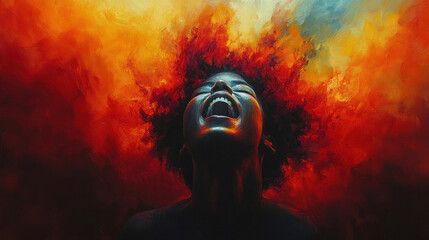 Overwhelmed by Joy: Expressions of deep joy and inspiration in response to a heartwarming or motivational event.