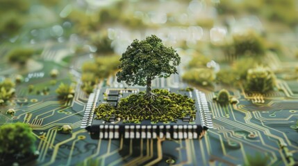 Green Technology: A Symbiosis of Nature and Circuitry