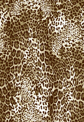 new modern leopard pattern animal design print natural
