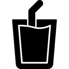 Obraz premium Glass Of Water Icon