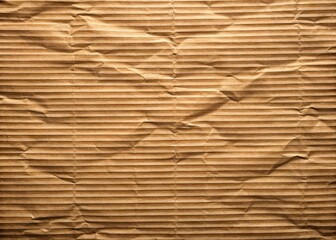 Fototapeta premium A textured, earth-toned cardboard background with subtle creases and folds, providing a natural, organic, and rustic setting for product photography and creative compositions.