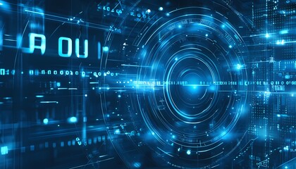 Abstract technology background