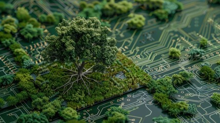 Green Technology: A Symbiosis of Nature and Circuitry