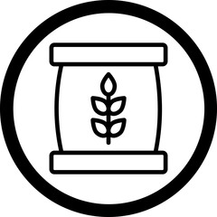 Wheat Vector Icon Design