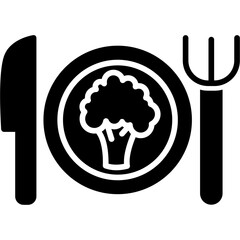 Broccoli Eating Icon