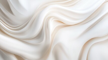 Abstract white background with flowing lines and gentle waves, creating a sense of movement and fluidity.