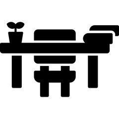 School Desk Icon
