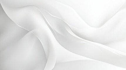 Obraz premium Clean and simple abstract white background with subtle gradients and smooth lines.