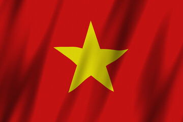 Vietnam flag background