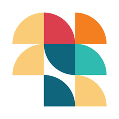 Abstract Bauhaus Shape