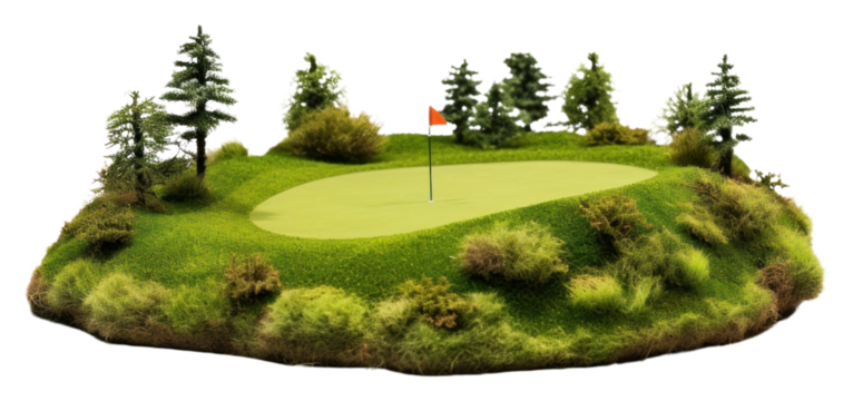 PNG Golf field outdoors sports nature.