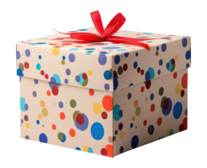 PNG Gift box celebration anniversary.