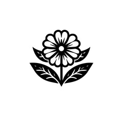 Flower line icon.