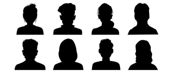 Vector flat illustration. Avatar, user profile, person icon, profile picture. Suitable for social media profiles, icons, screensavers and as a template.