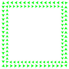 arrow square frame