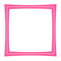 line square curve frame