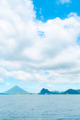 船から見える海の絶景