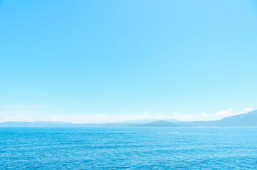 船から見える海の絶景