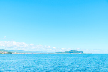 船から見える海の絶景