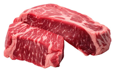 Fototapeta premium PNG Wagyu meat beef food pork.
