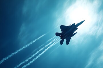 Jet Fighter High-Speed Maneuver