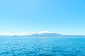 船から見える海の絶景