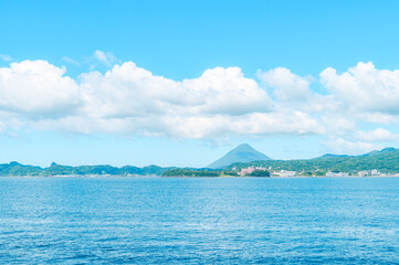 船から見える海の絶景