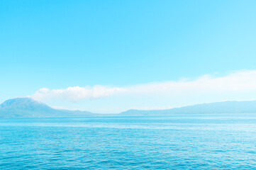 船から見える海の絶景