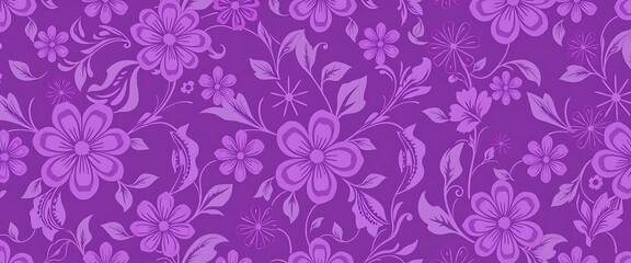 seamless pattern with flowers