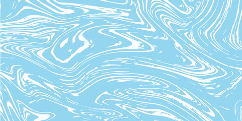 Abstract Pattern white and blue marble texture and background. Liquify Swirl blue and white color art. acrylic pours liquid marble surface design.	
